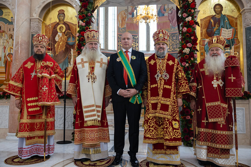 Захаров Павел Александрович награжден орденом Сергия Радонежского 1 степени